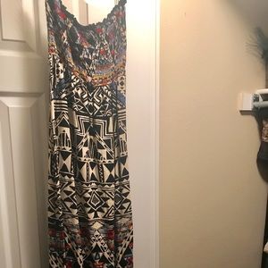 Aztec Maxi dress